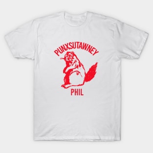 Punxsutawney Phil , Groundhog Day T-Shirt